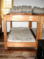Bed in the barracks