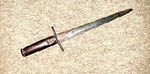 Knife from the British retreat