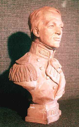 A Bust of Sir Isaac Brock