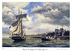 The capture of the Cayouga