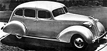 1937 Hudson custom sedan