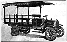 A Symes delivery truck