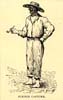 Summer costume (man), From "Memories of a Half-Century" by Bela Hubbard (G.P. Putnam's Sons, 1887)