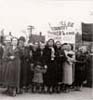 Immigrant women participate in May Day Parade, 1933