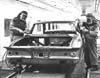 Body finishing at Chrysler, 1961