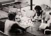 Windsor Bumper workers during their eight-day plant takeover in 1981, June 1981