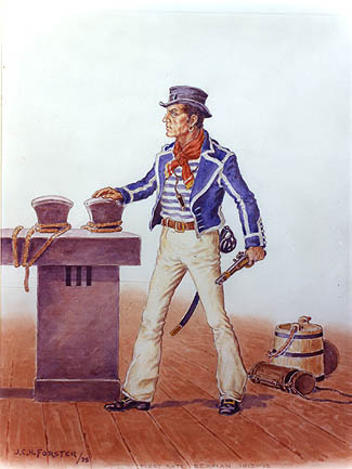 Picture of First Rate Seaman by J.C.H. Forster