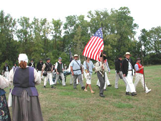 Re-enactors as Americans