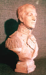 Un buste de Sir Isaac Brock