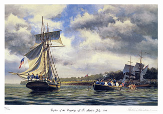 La capture du Cayouga par Peter Rindlisbacher
